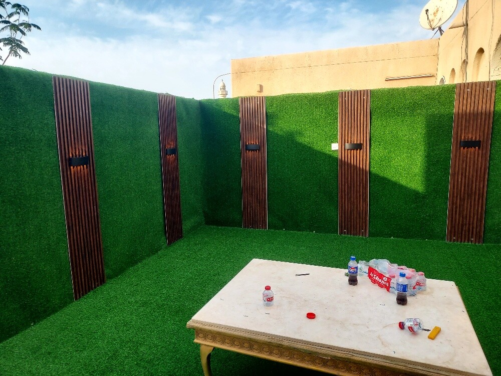 Artificial grass, green grass carpe - 10
