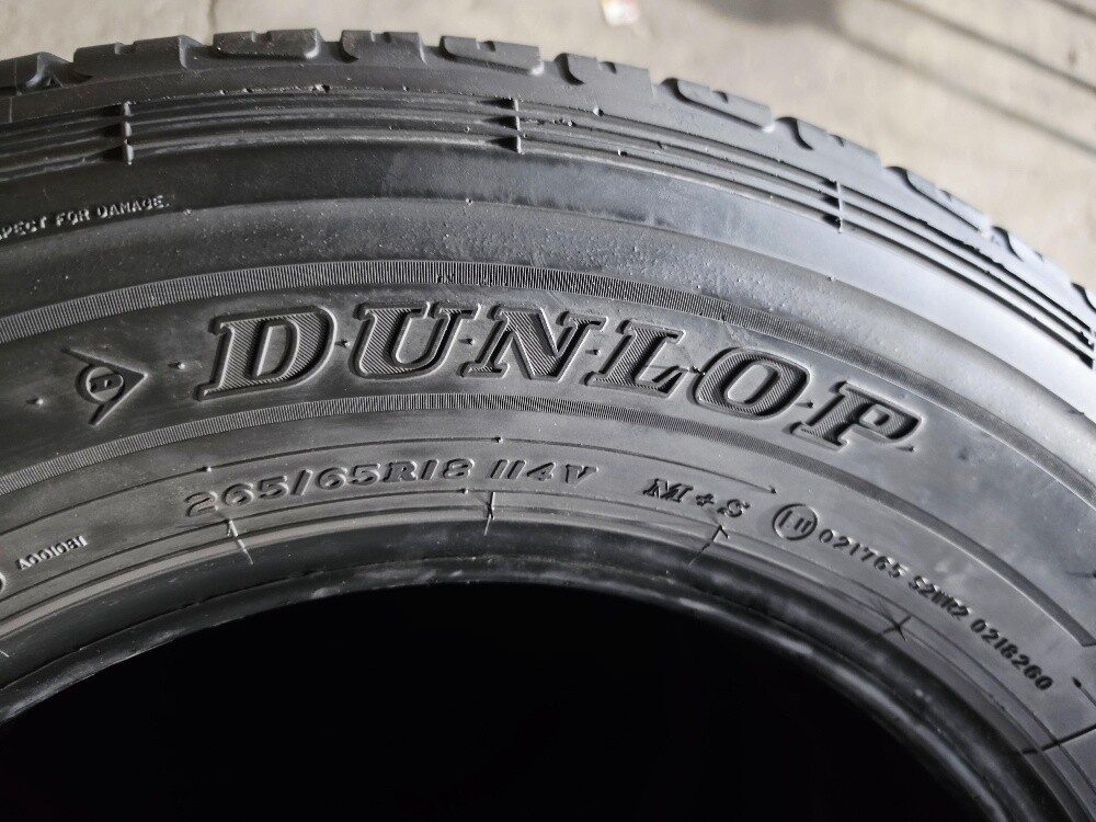265/65/18 Dunlop Tyre Japan - 5