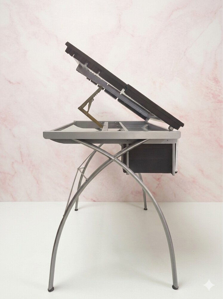 Adjustable Glass Drafting Table / A - 2