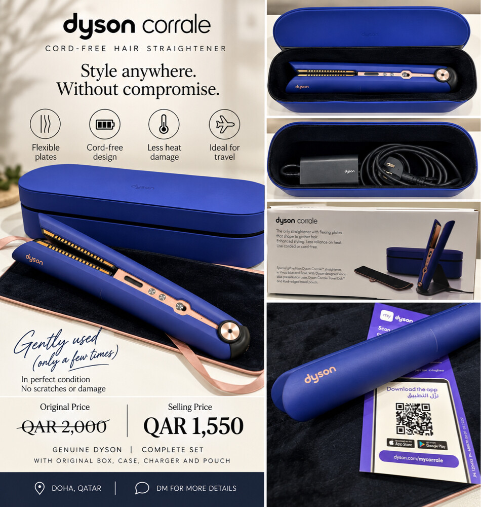 Dyson Cord-Free Hair straightener  - 1
