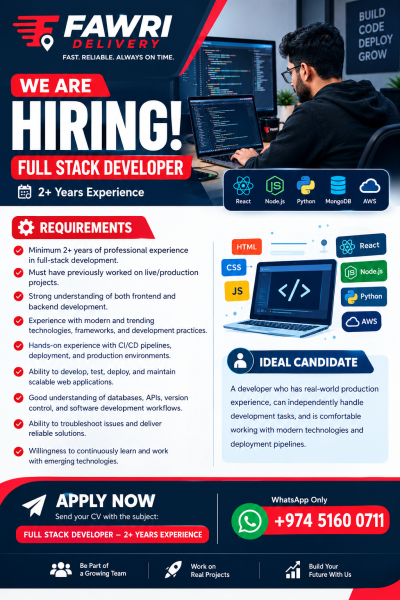 Full Stack Developer - 2
