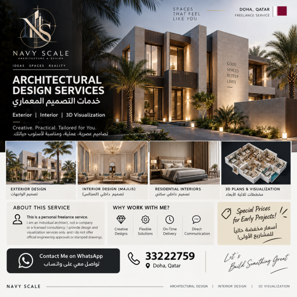 Freelance Architect in Qatar - 1