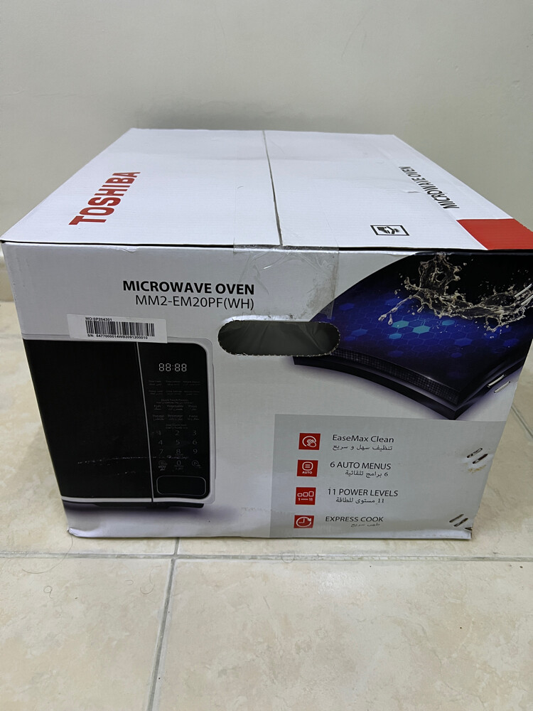 Toshiba microwave oven New fresh - 3