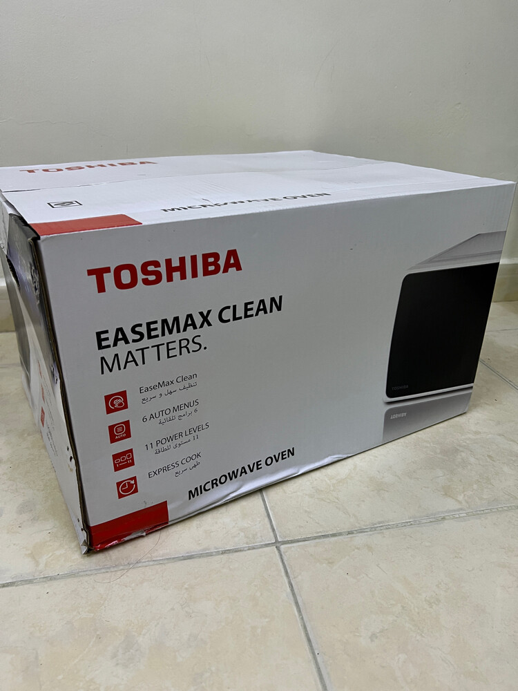 Toshiba microwave oven New fresh - 1