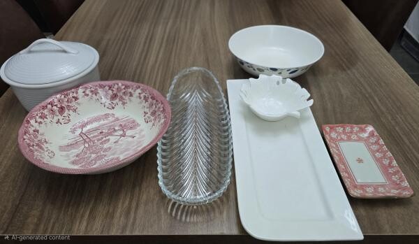 Pyrex dinner set - 3