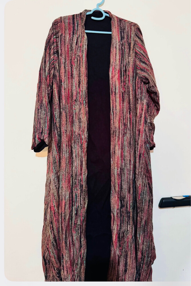Multicolor Abaya  - 1