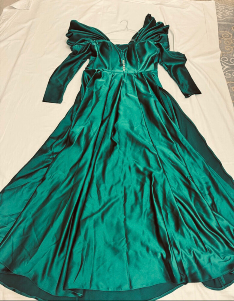 Silk Green maxi  - 1