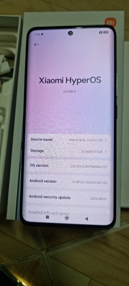 Redmi Note 14 Pro Plus 5G 12 +512 - 5