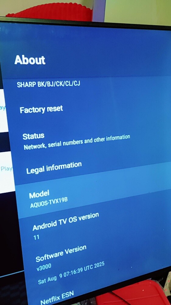 sharp aquos smart/android - 4