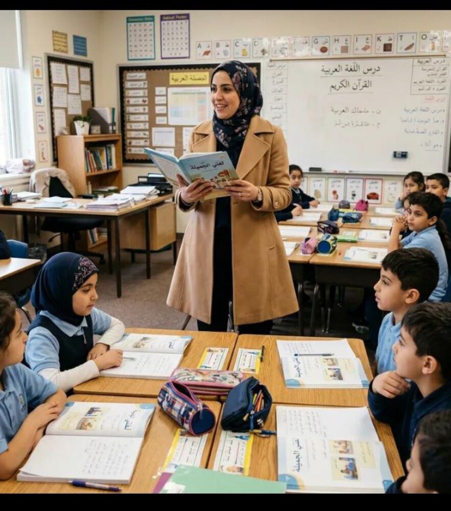 مدرسة لغة عربية - 1