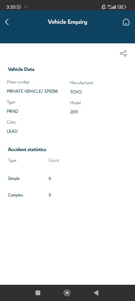 Toyota Prado first owner - 2