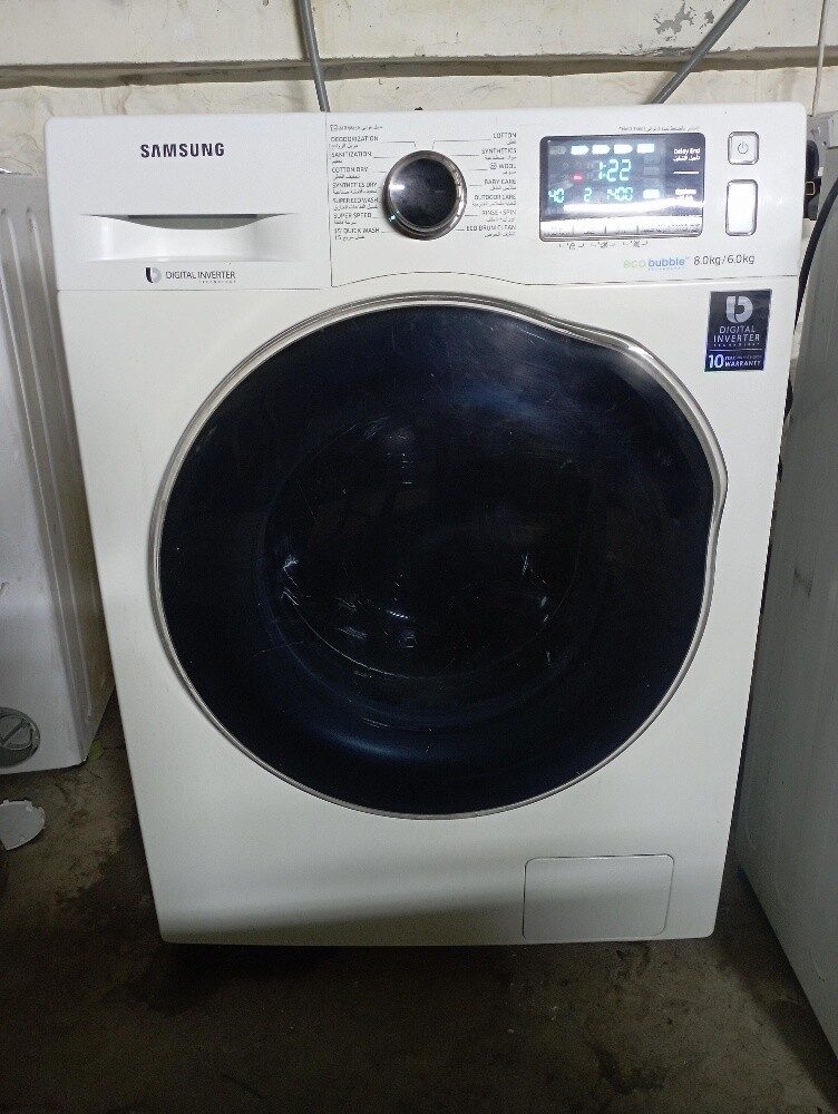 Samsung eco bubble 8/6 kg 2 in 1 - 1