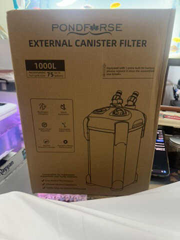 ‏pondforse canister with uv - 2
