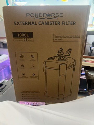 ‏pondforse canister with uv - 1