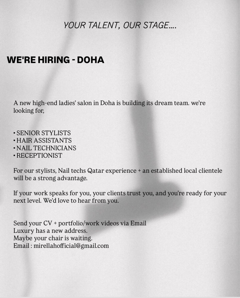 Senior Hairdresser / Make up Artist - 1