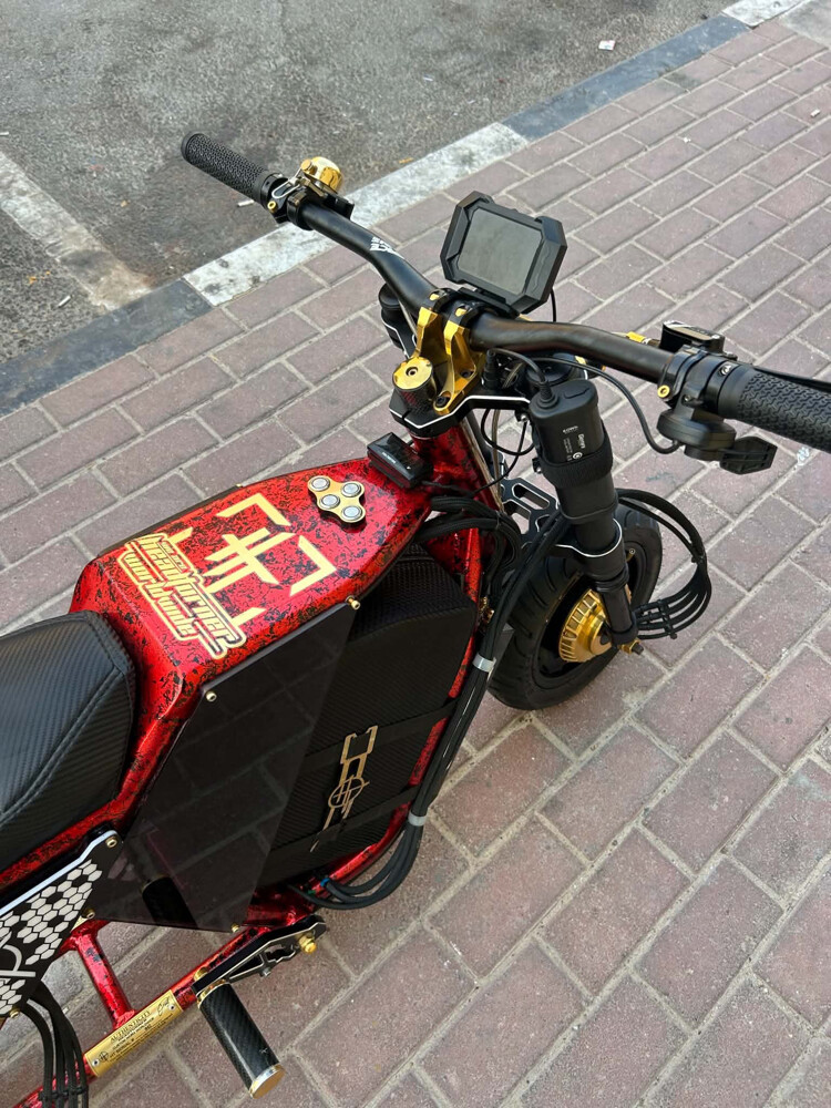 scooter costume made - 10