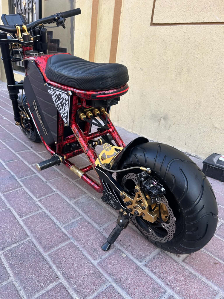 scooter costume made - 8