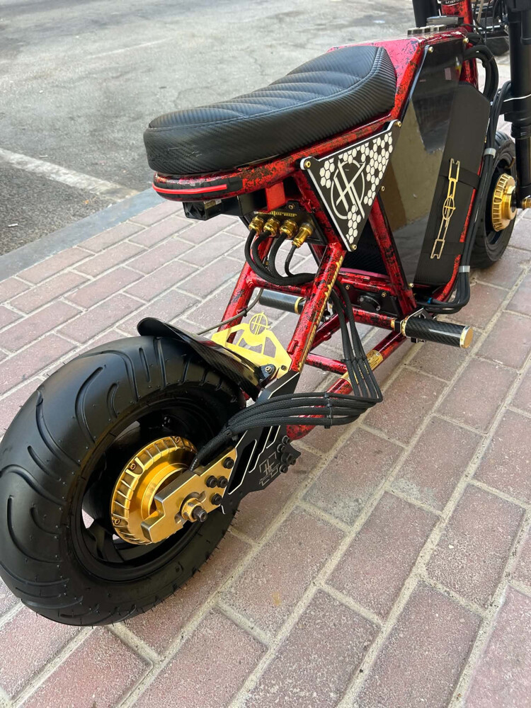 scooter costume made - 7