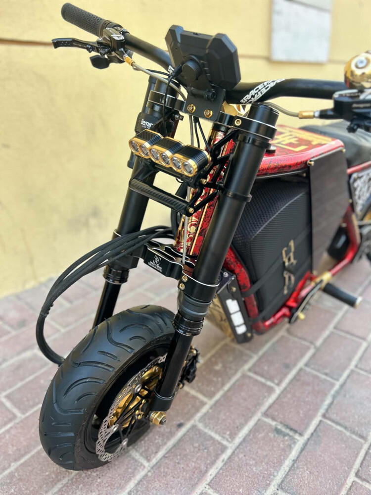 scooter costume made - 5