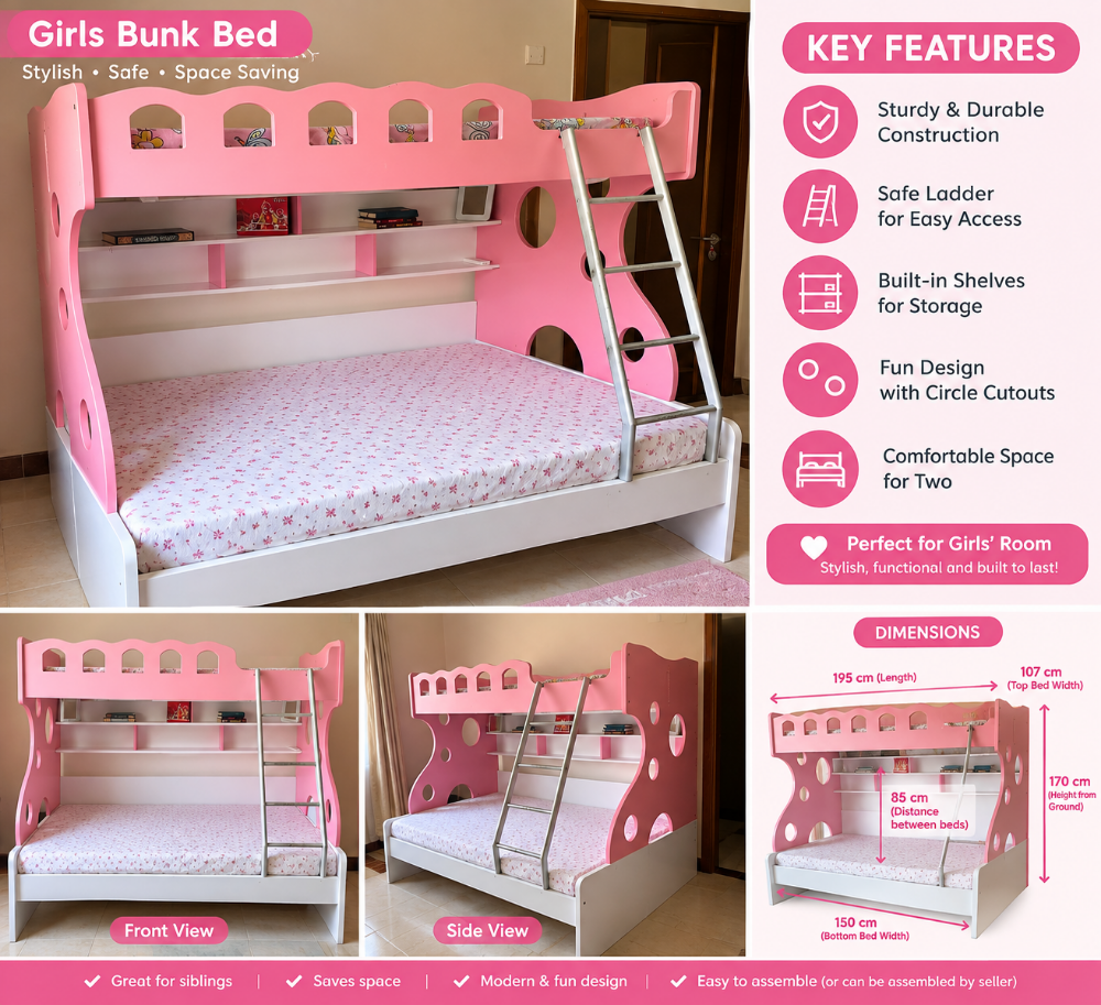 Girls Bunk bed - 1