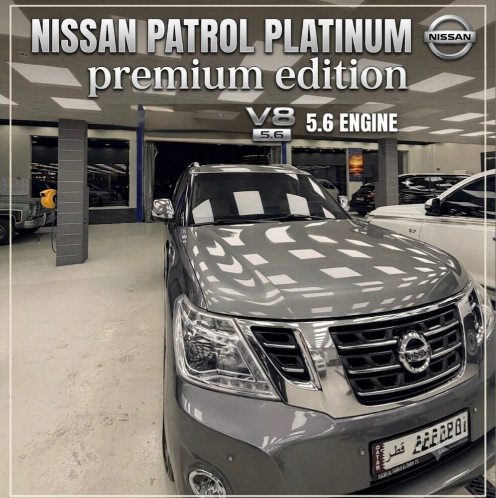 NISSAN PATROL PLATINUM/METALIC GREY - 24