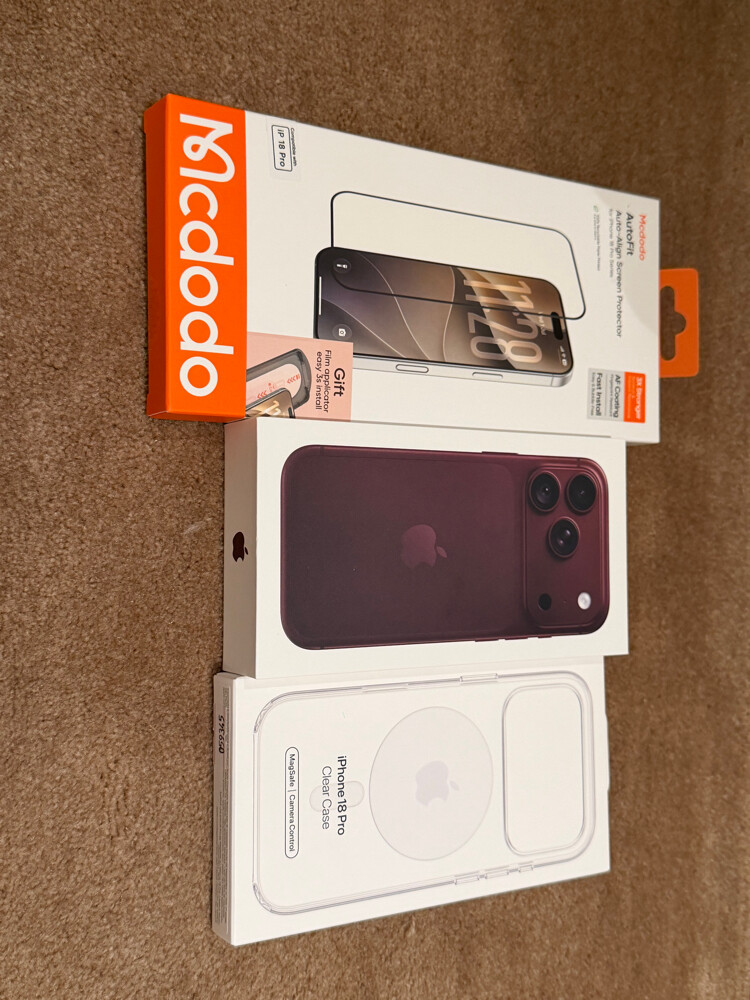 New iPhone 18 with a carton - 1