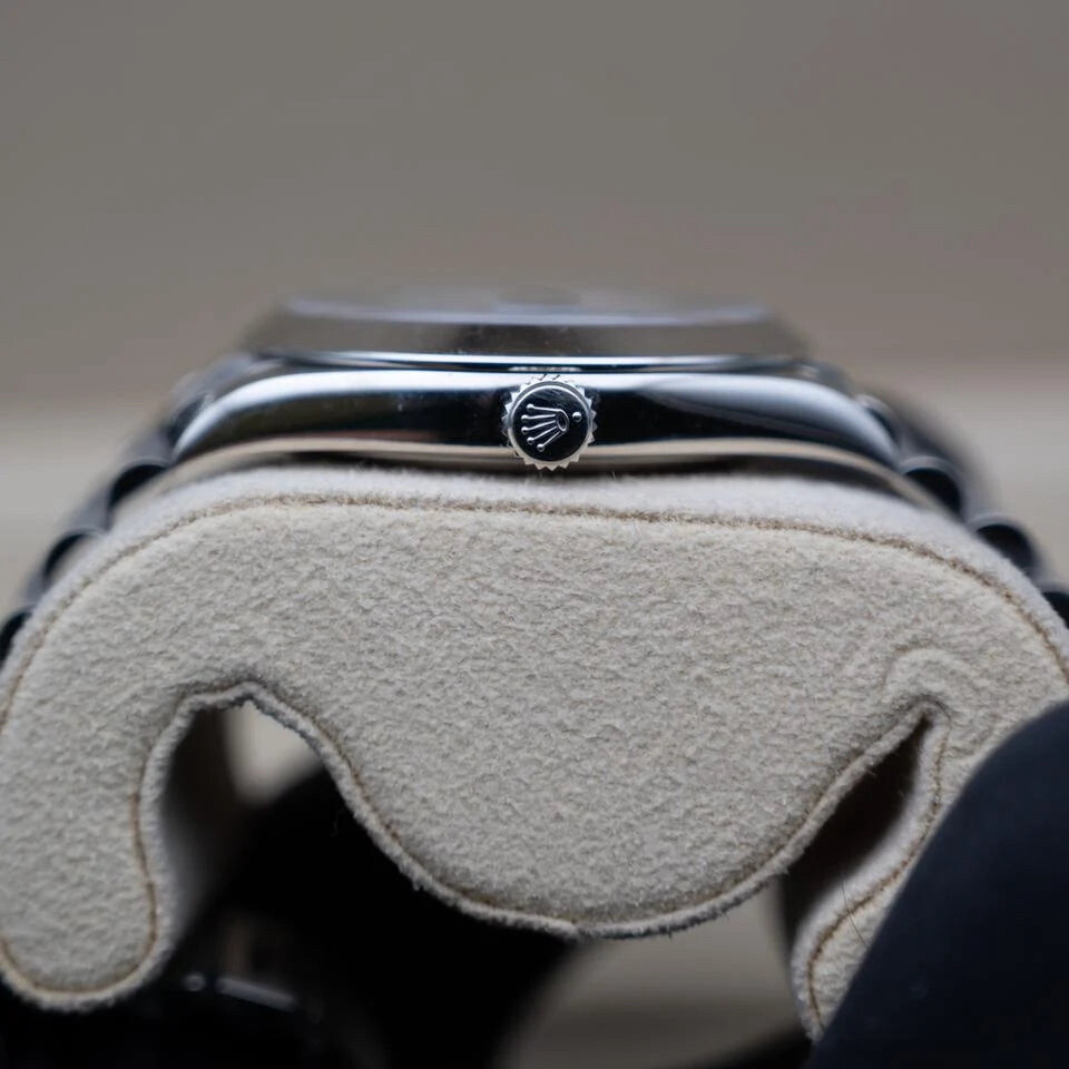 Rolex Silver Arabic Platinum - 2