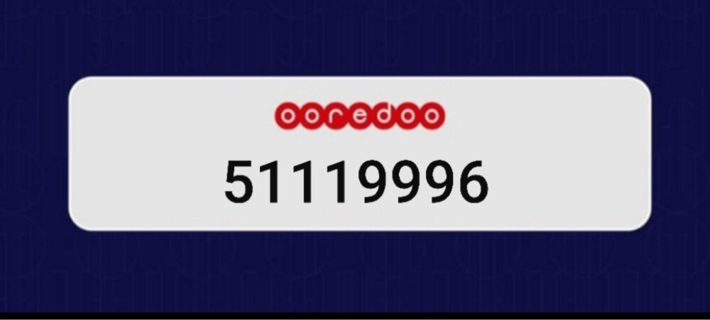 For sale special number 51119996 - 1