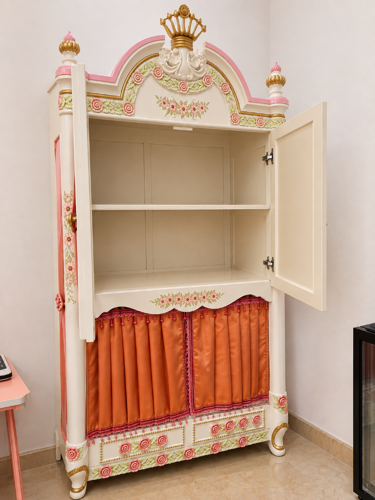 egyptian wooden kids cupboard - 4