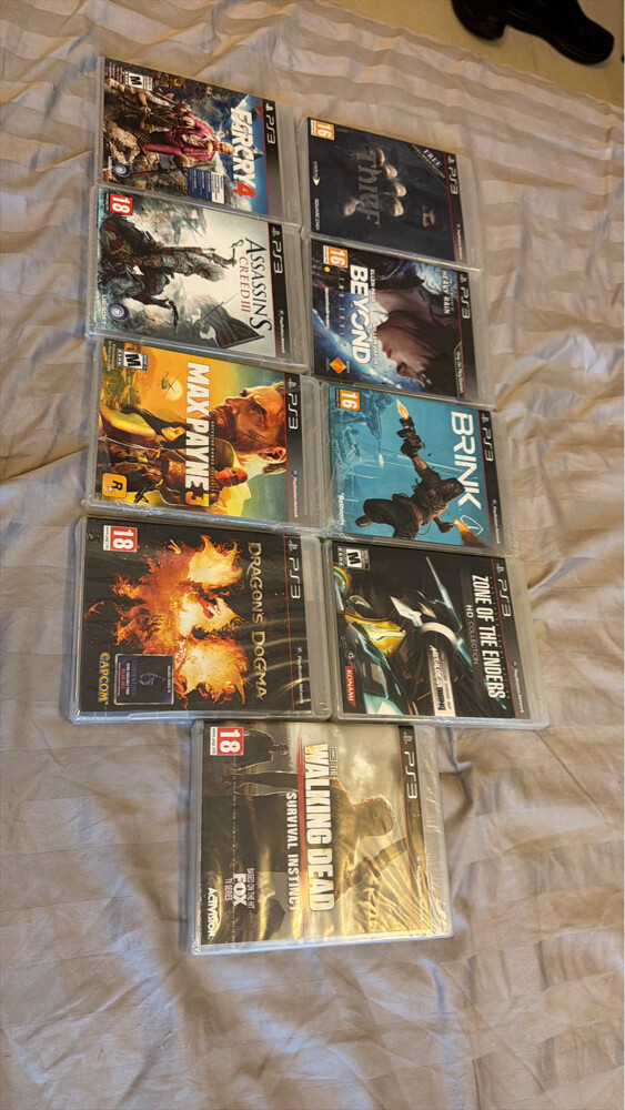 Ps3 cds Used/Sealed - 2