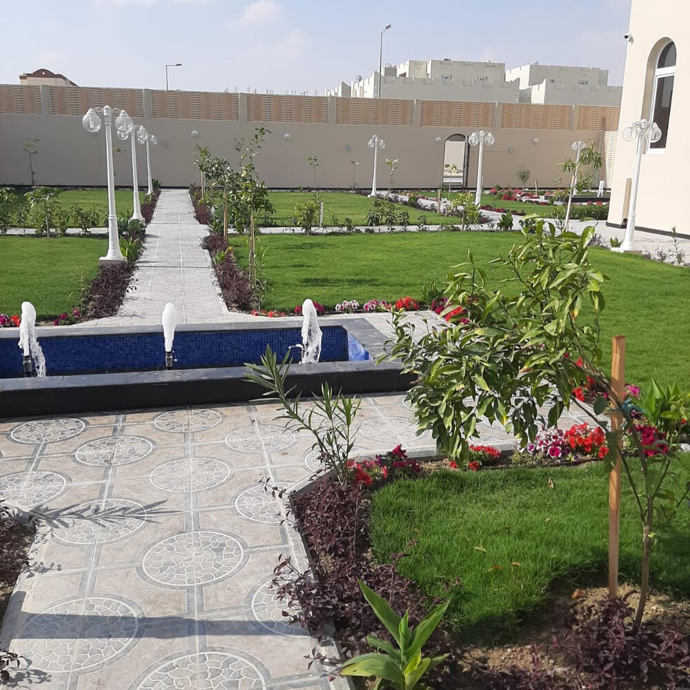 زراعه وديكور وعمل الشلالات  - 8