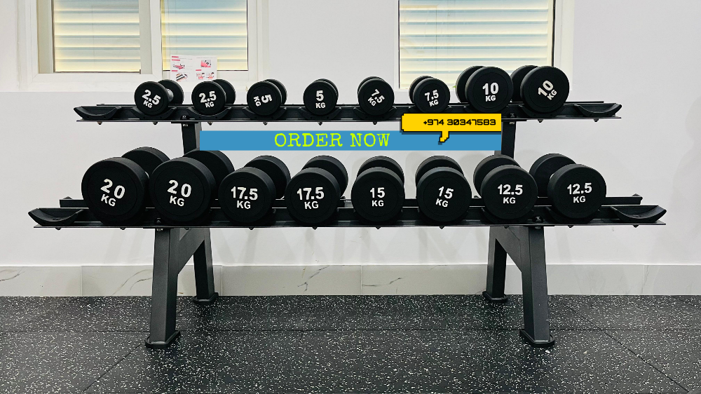 Round Head Dumbbells - 1