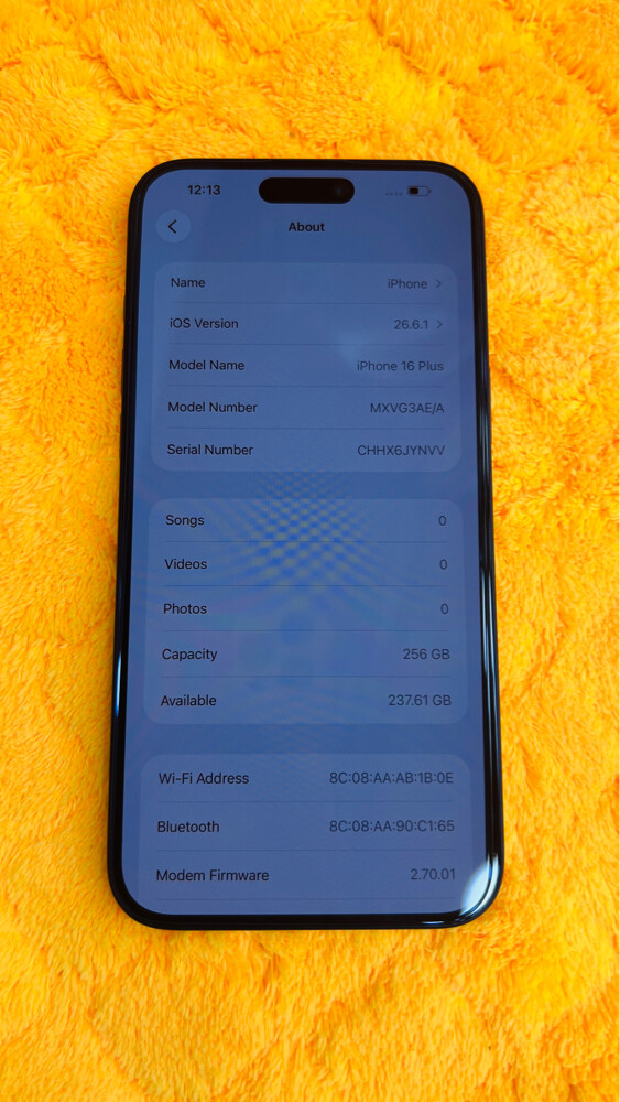 16 plus 256gb Fully New Urjent sale - 7