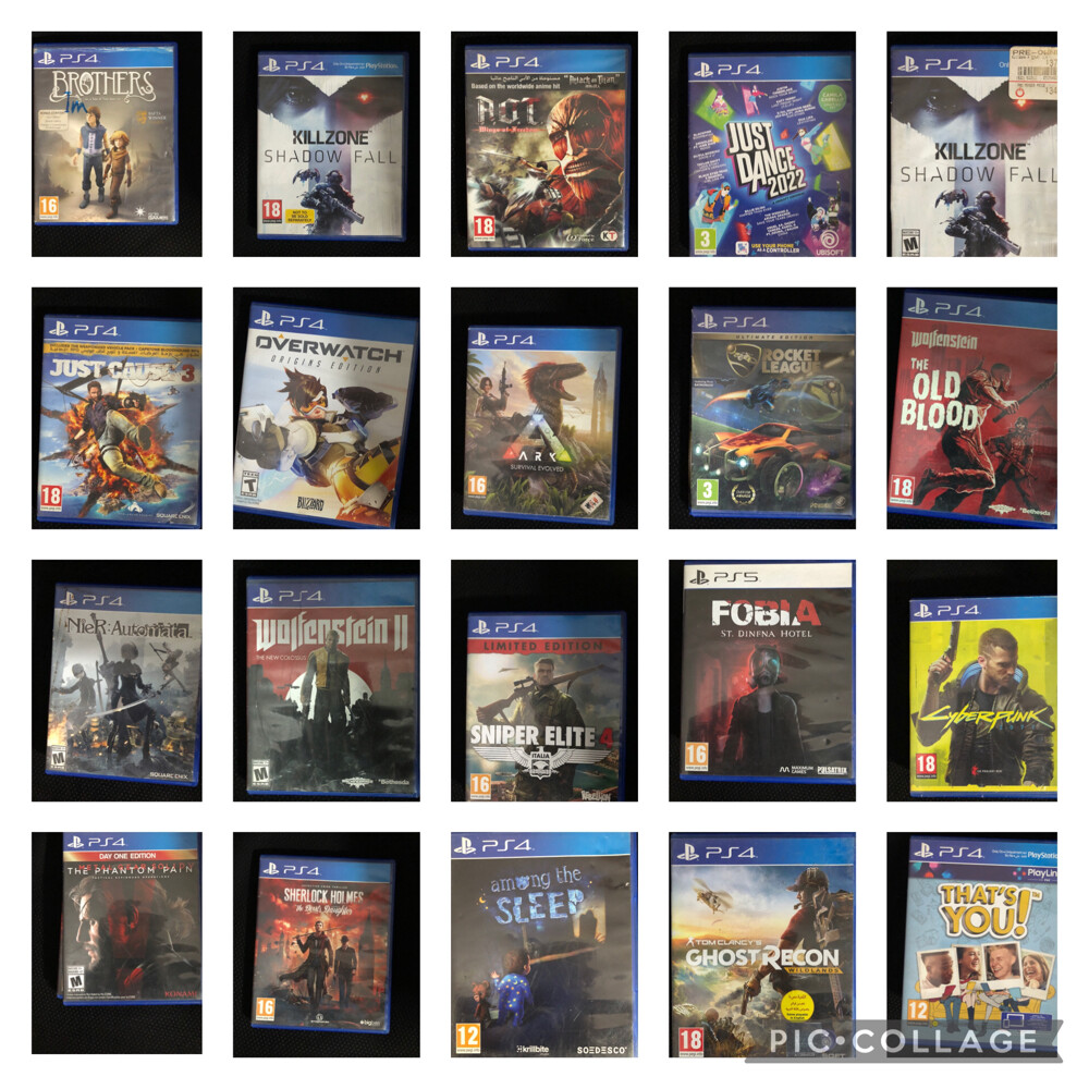 ps4 games  - 2