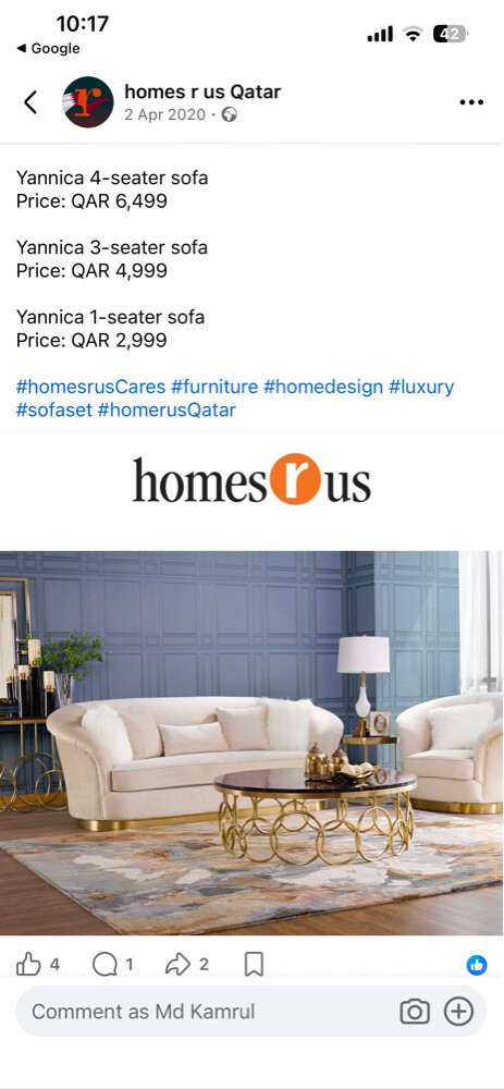 home r us brand sofa set sale - 2