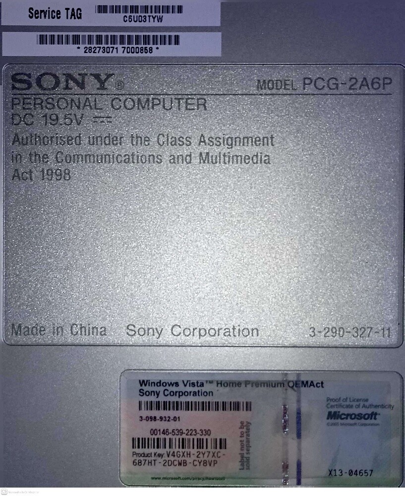 Sony VAIO All-in-One Desktop PC (Mo - 3