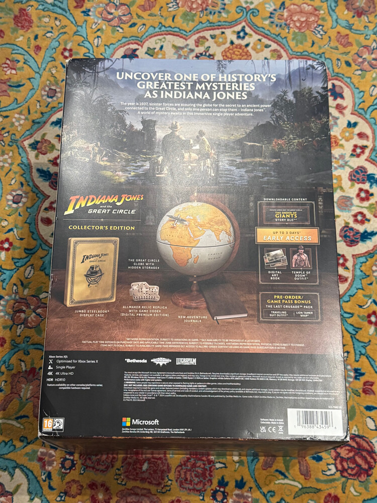 indiana jones collector edition X/S - 3