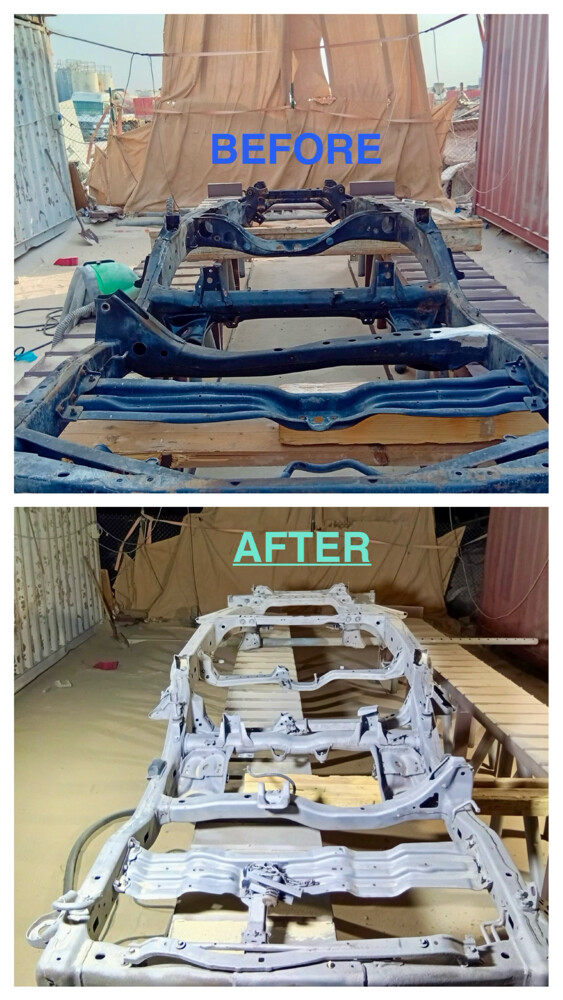 Sandblasting Service Rust & Paint R - 6