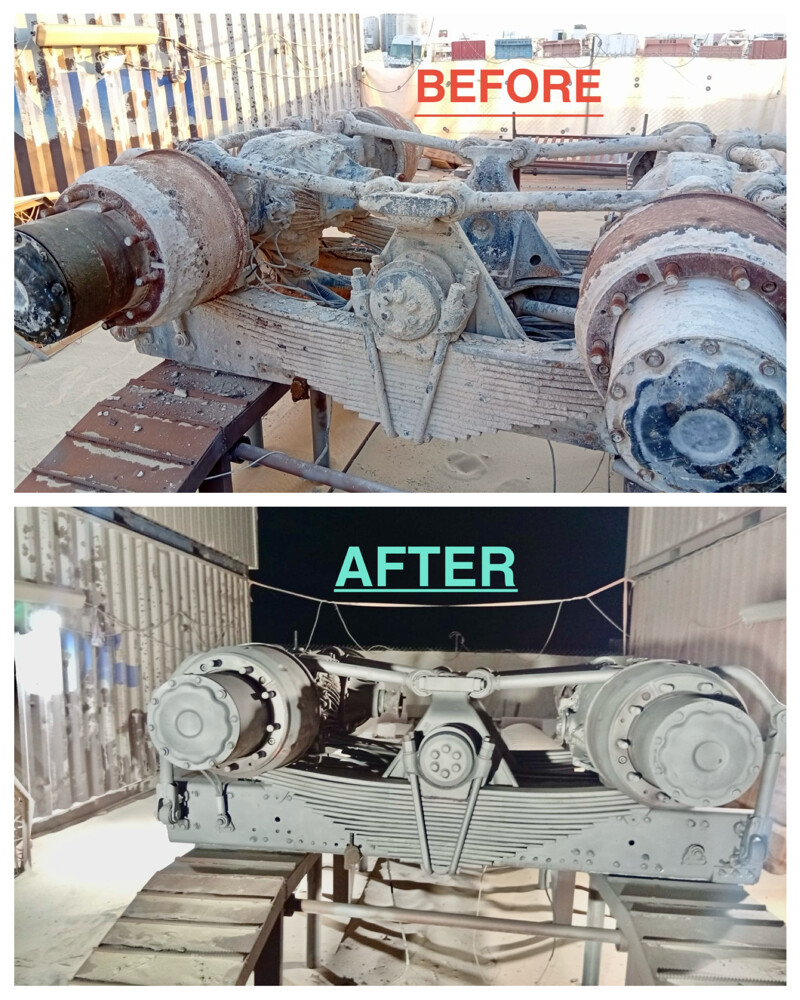 Sandblasting Service Rust & Paint R - 10