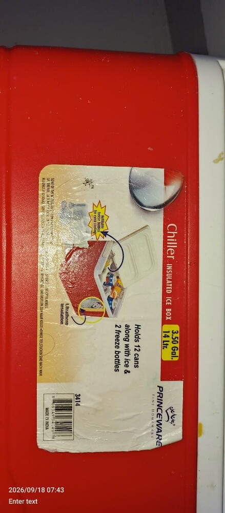 (2pcs)princeware cooler boxes - 2