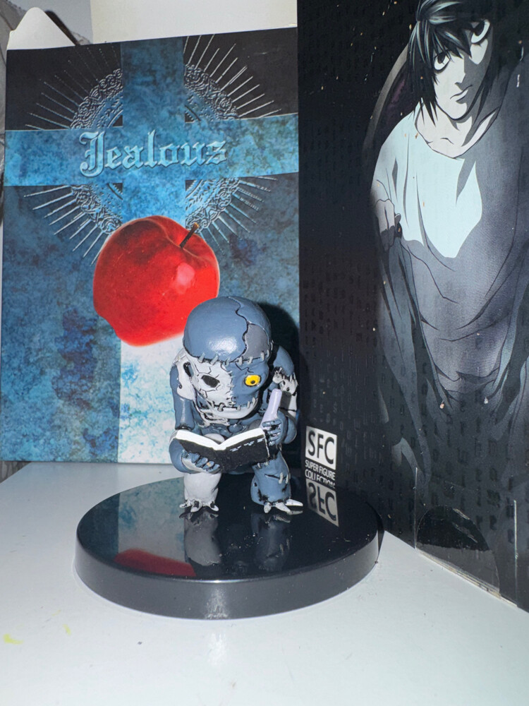 L from Death Note, and chinigami. - 2