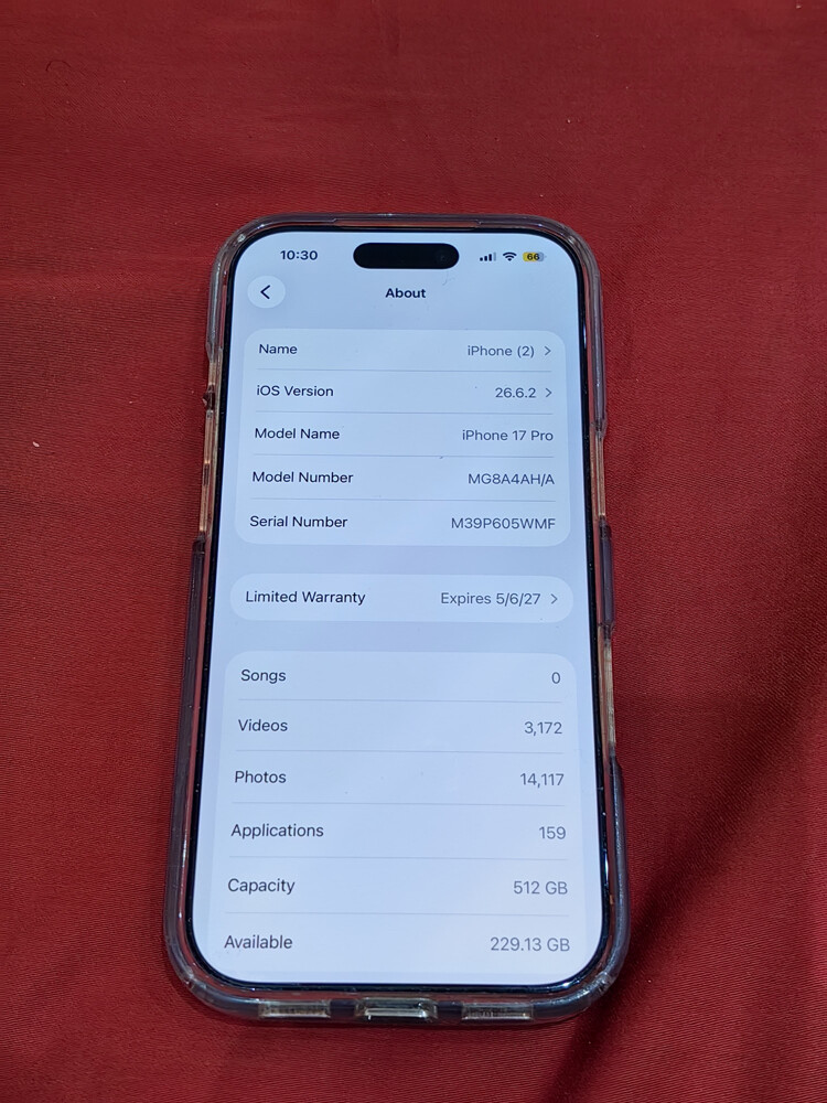 Iphone 17 pro 512GB - 3