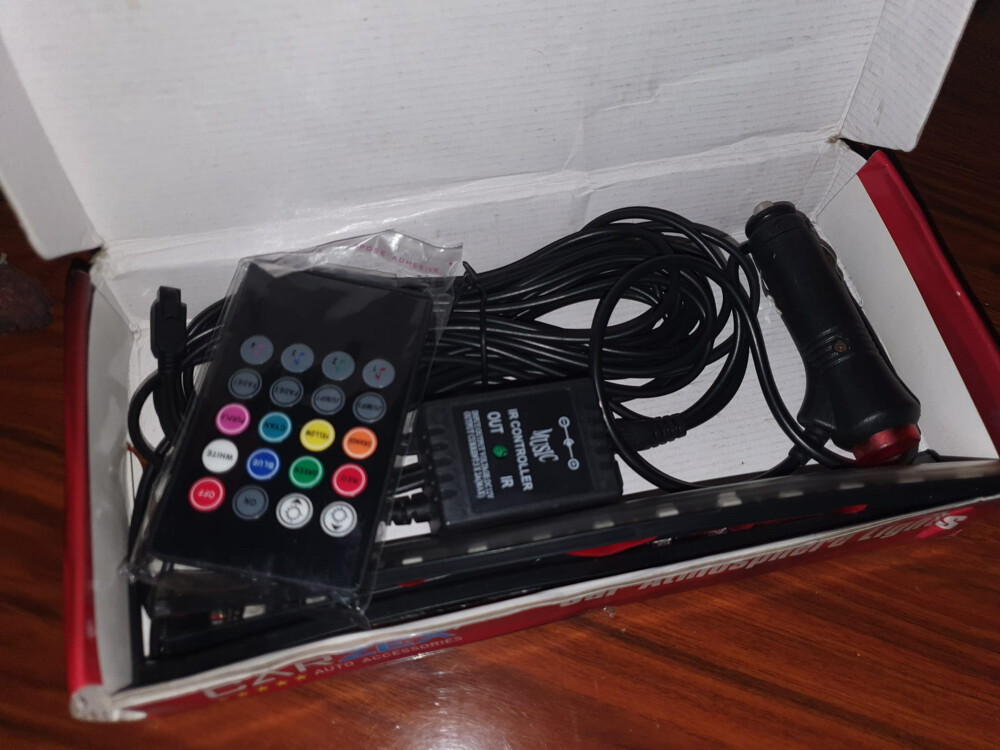car ambience floor light - 2