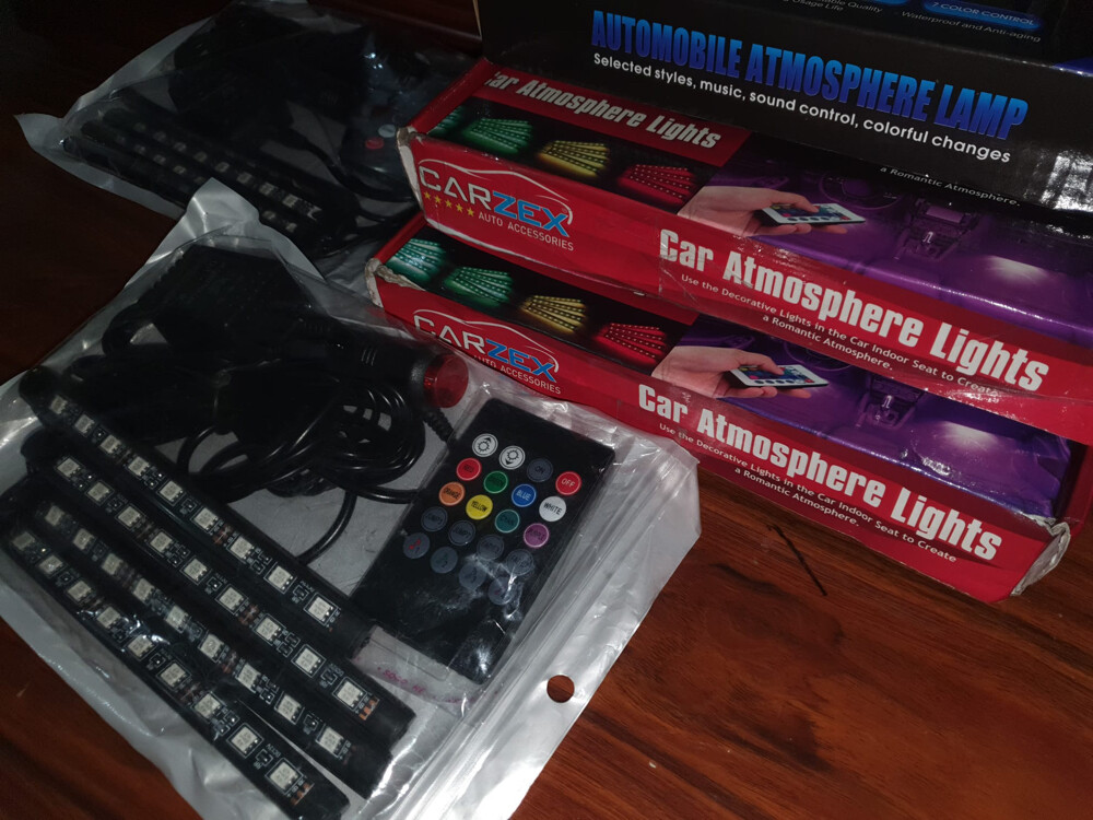 car ambience floor light - 4