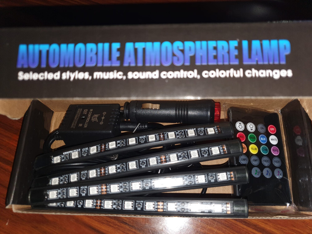 car ambience floor light - 3