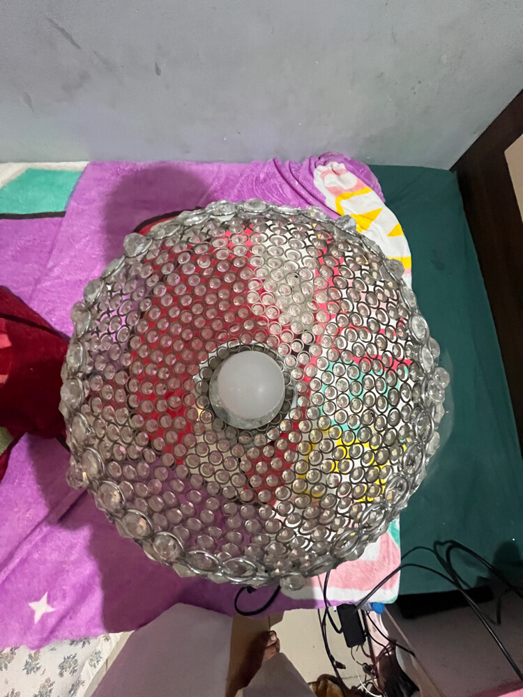 Modern Crystal Globe Table Lamp - 6