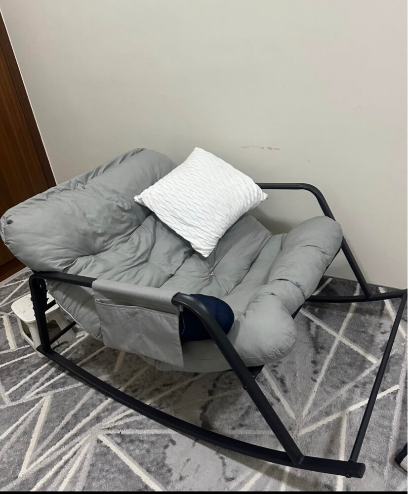 metal rocking chair - 1