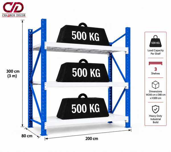 500KG STORAGE RACK ( New ) - 3