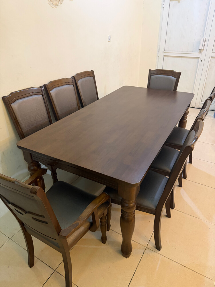 dining table 8 chairs  - 3
