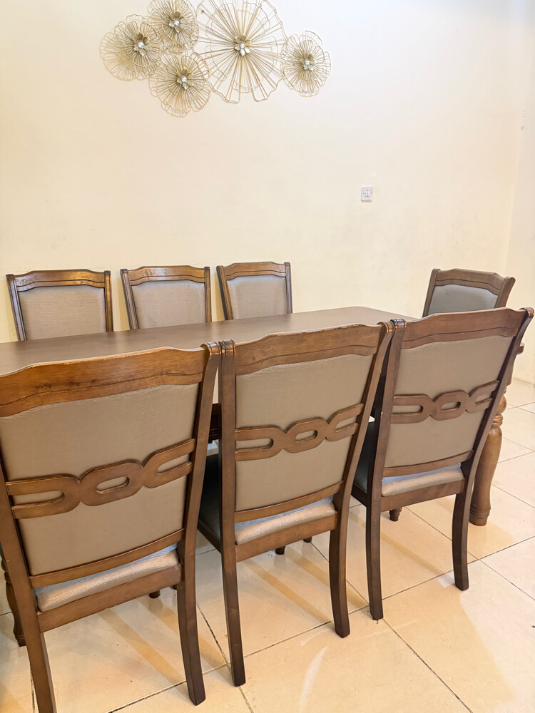 dining table 8 chairs  - 4
